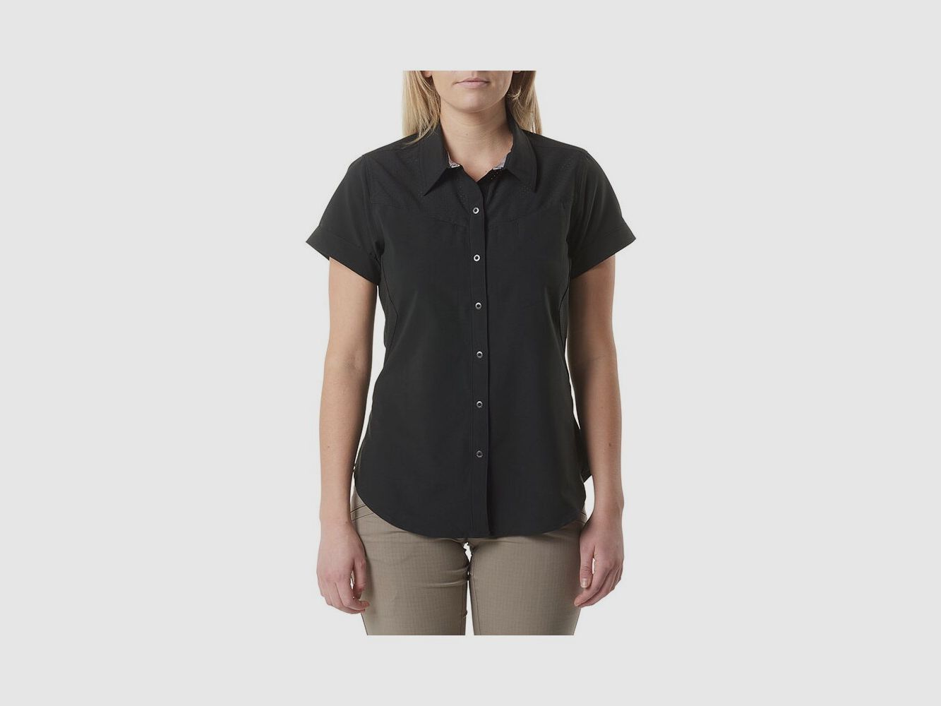 5.11 WMN Freedom Flex Kurzarm Shirt Schwarz XL