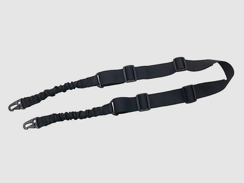 Two-point rifle sling Bungee-Black