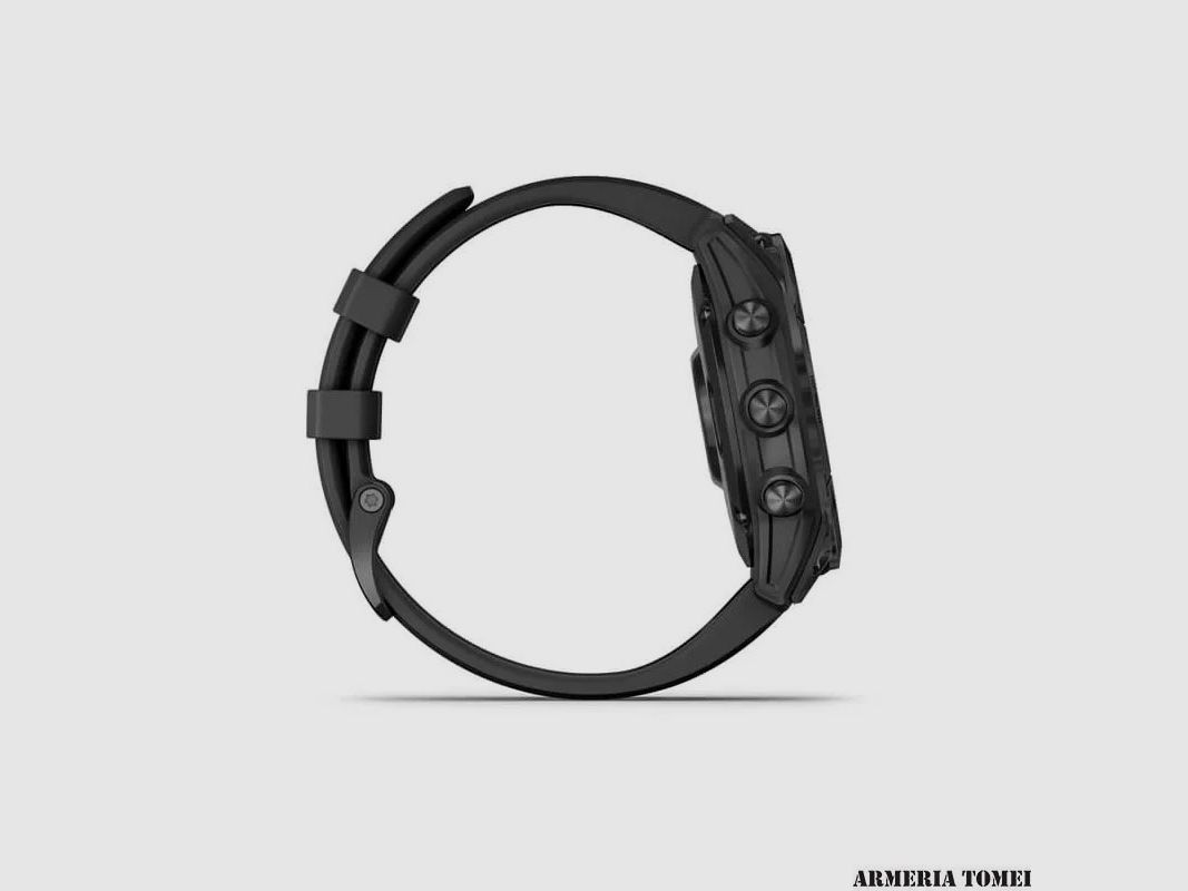 UHR – GARMIN – FĒNIX® 7 – SOLAR EDITION Slate grey mit schwarzem Armband, Bild 5 von 11
