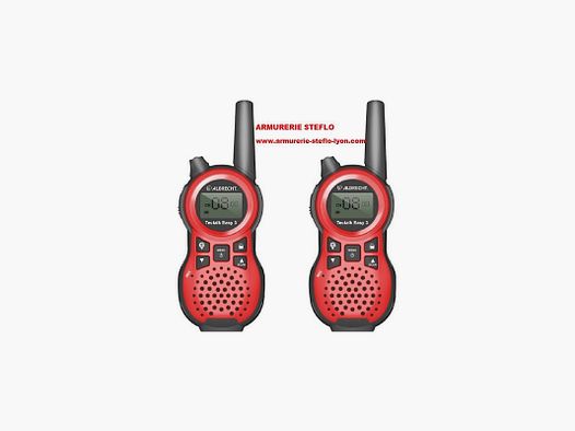 Pack Talkie Walkie Albrecht Tectalk Easy 3