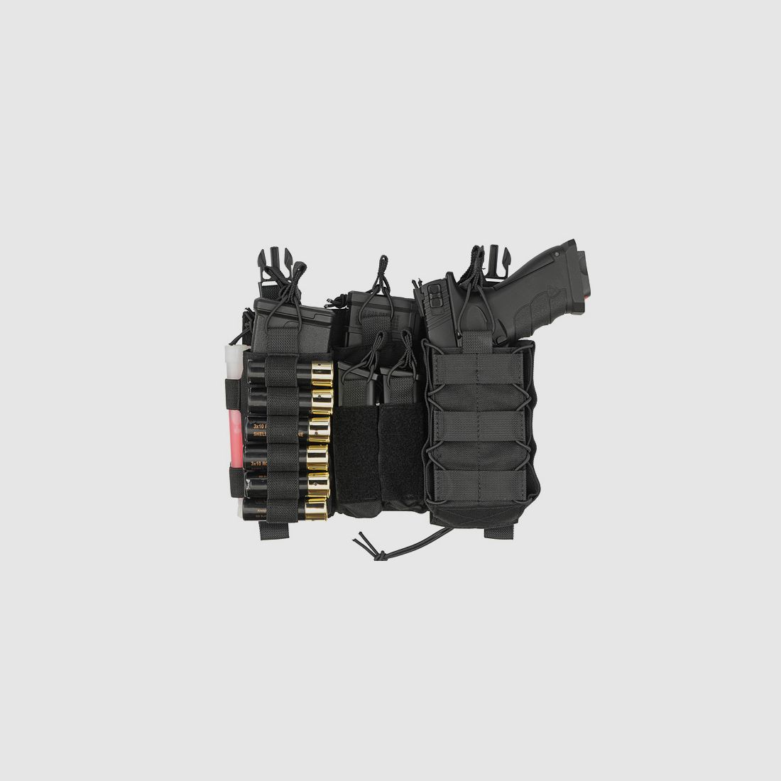 Buckle Up Multi-Mission Front-Panel - Black [8FIELDS]