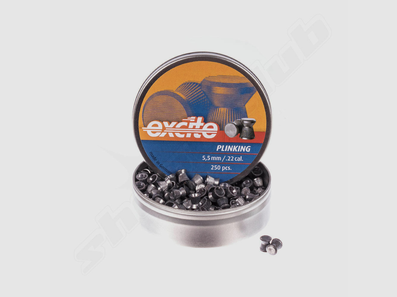 H&N Excite Plinking Flachkopf 5,5mm / 0,8 g / 250 Stk