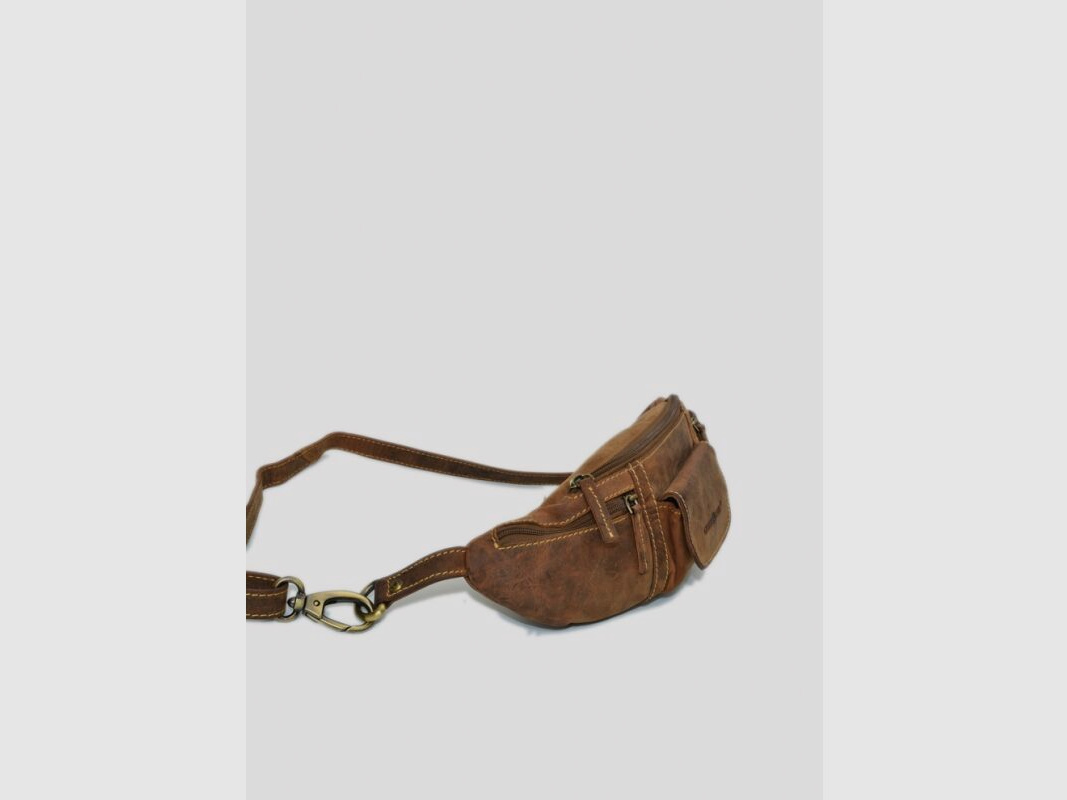 Greenburry Leder Bauchtasche I Vintage