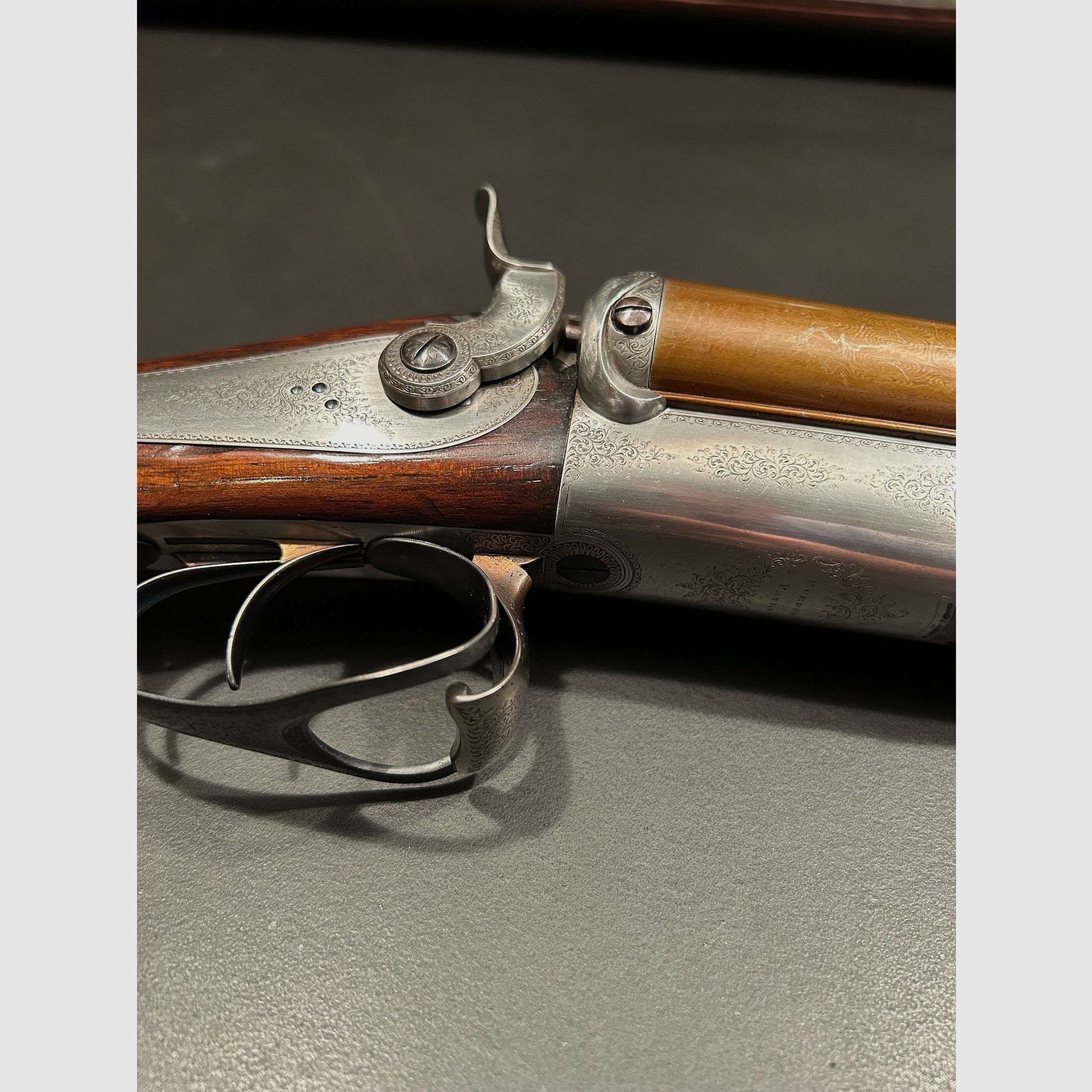 Purdey & Son double-barrel shotgun 12/65 - historical hunting weapon