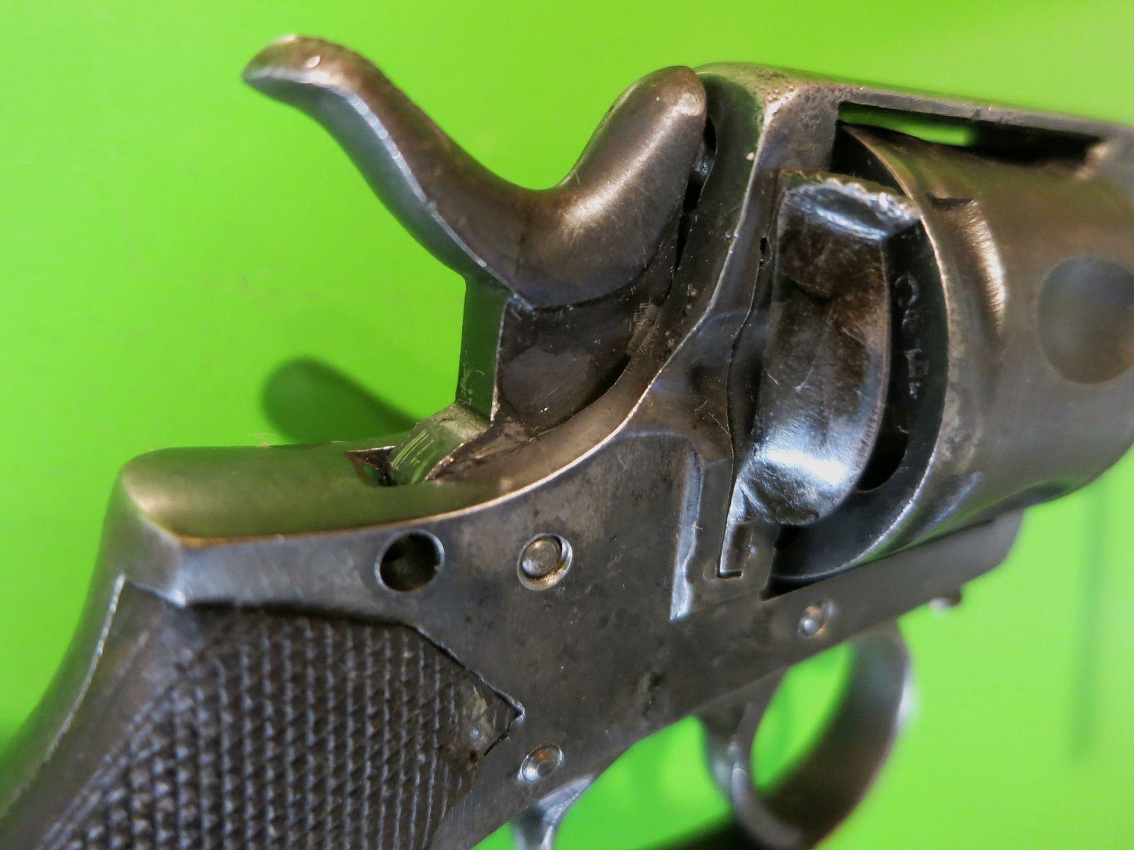 British Bulldog Revolver im Taschenformat, 6-schüssig, Kal. 7 mm/.320     #91-, Bild 5 von 14