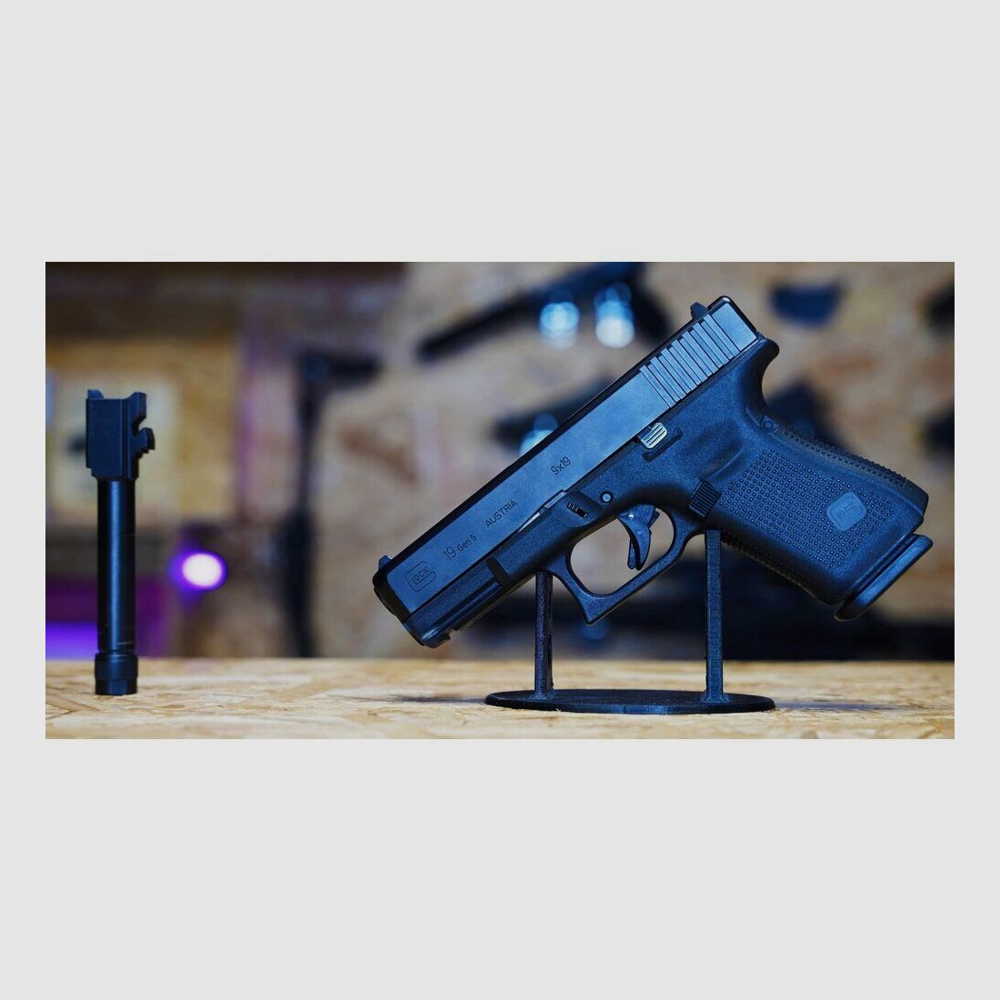 Gebraucht Pistole Glock 19 GEN 5 + Gewinde-Lauf, Bild 2 von 2