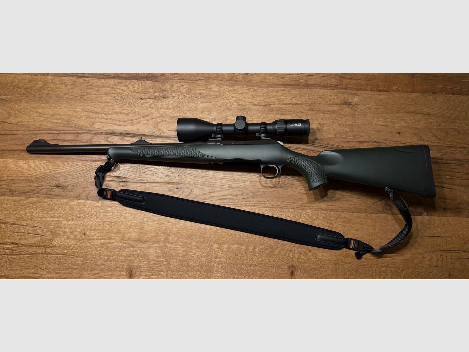 Sauer 101 Forest XT with open sights