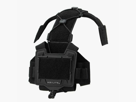 Agilite Bridge Tactical Helmet Accessory Platform Schwarz – Zubehörplattform für Helme