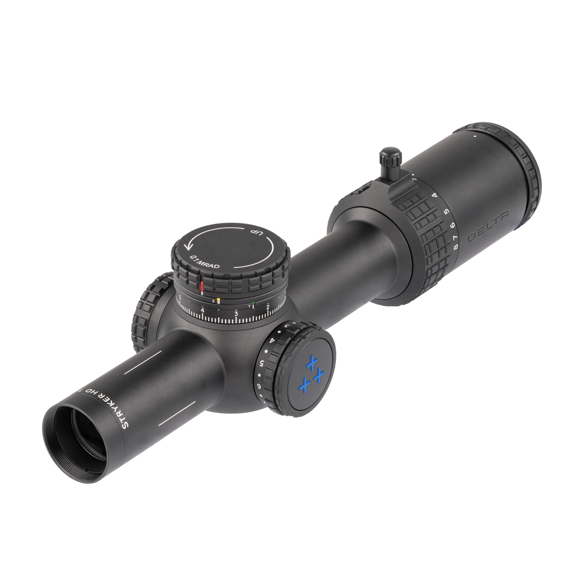 Visor Delta Stryker HD 1-8×24 SFP con retícula MRAD