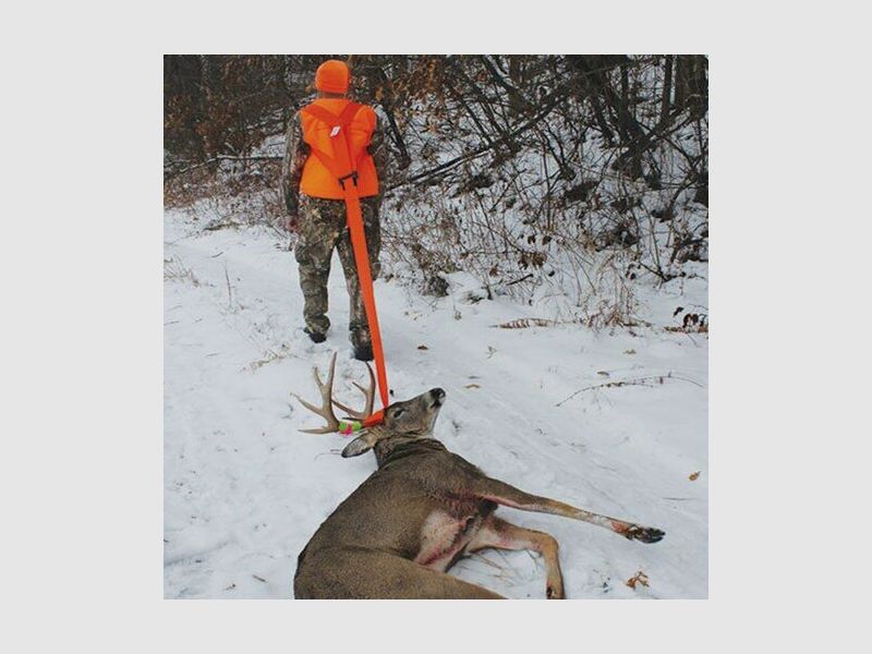 Forearm Forklift Bergehilfe mit Rucksackgeschirr orange