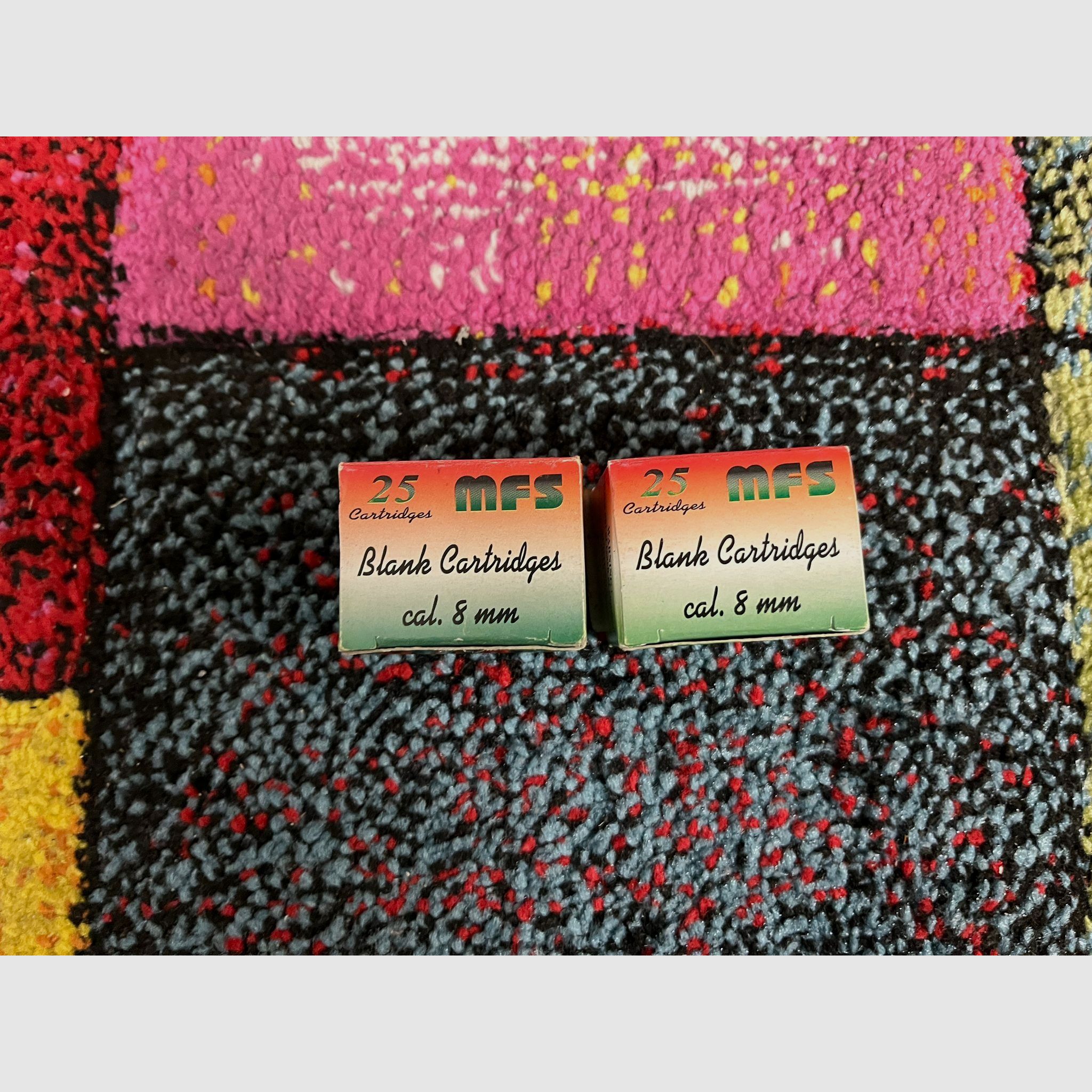 8mm cartucce a salve MFS - Collezionista