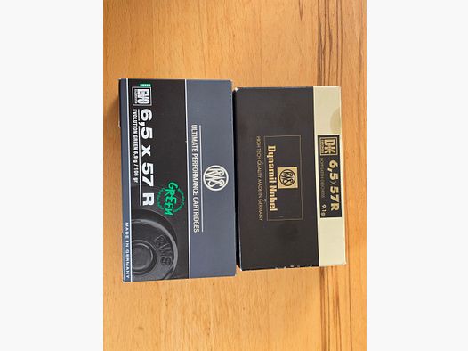 RWS Evo Green 6.5×57R, RWS DK 6.5×57R