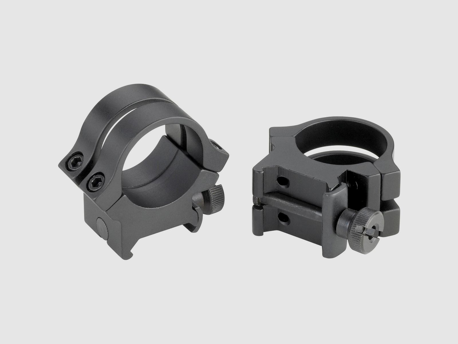 Quad Lock Ringe. 1″ Schwarz Matt