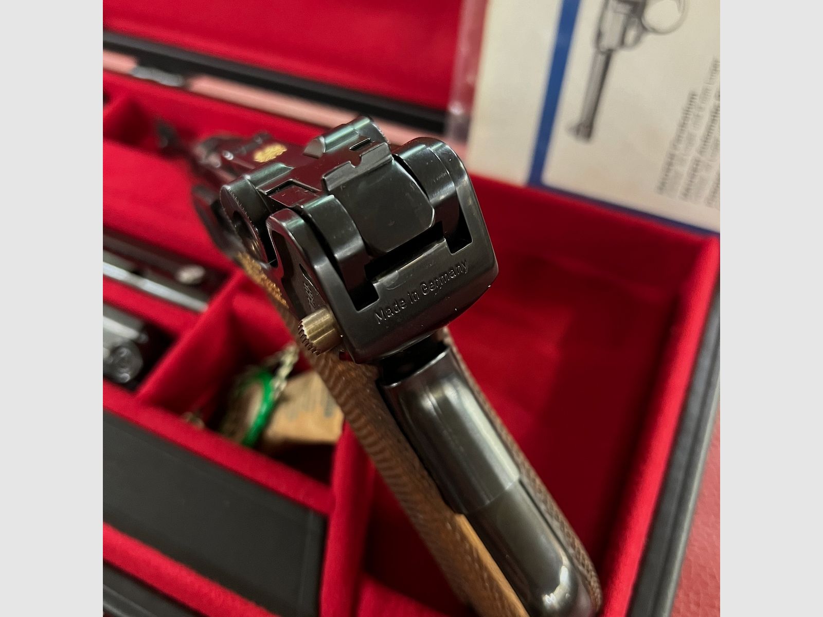 Mauser Parabellum P08 75. Jahrestag Königreich Bulgarien, Bild 13 von 14