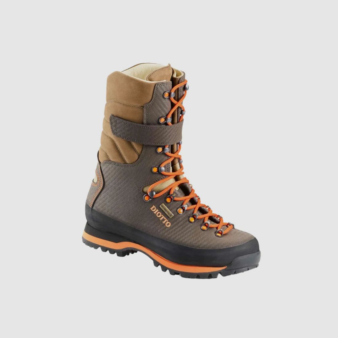 Diotto Woodland HV hohe Jagdschuhe braun und orange, Bild 2 von 12