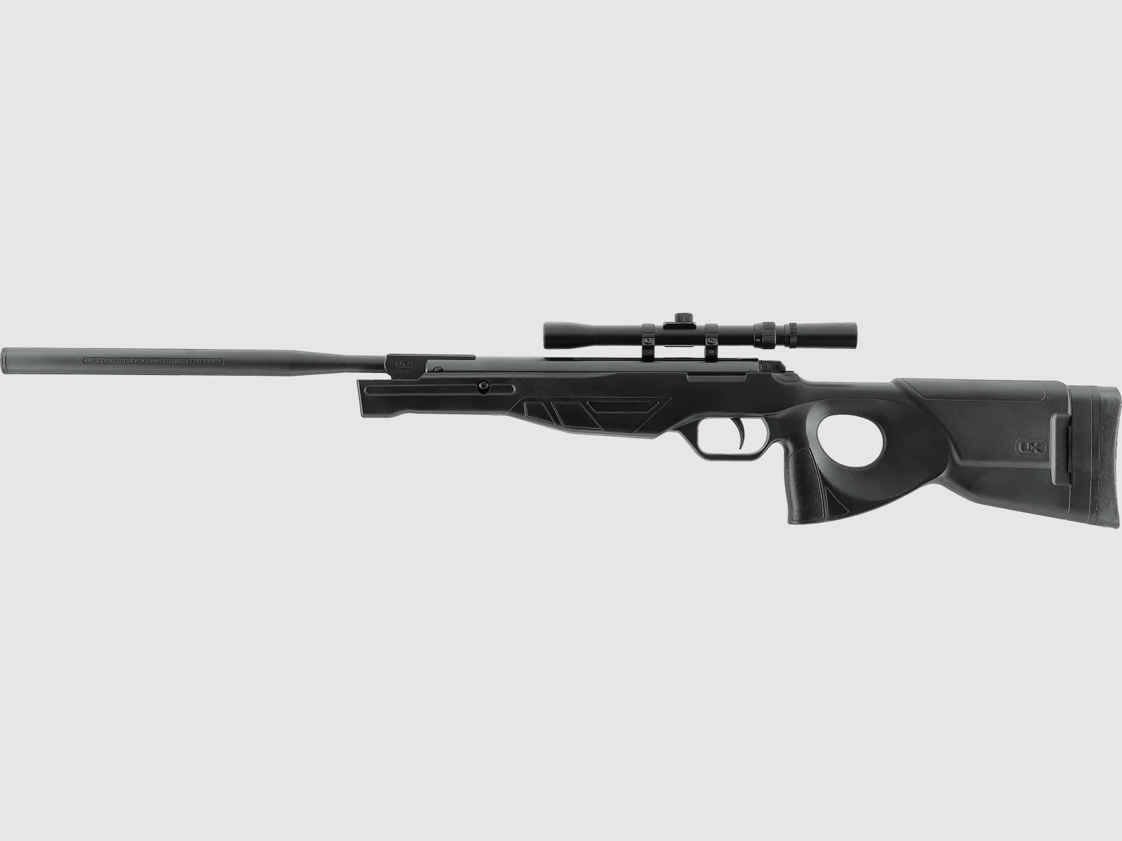 Lochschaft Luftgewehr Patrol mit Zielfernrohr 3-7x20