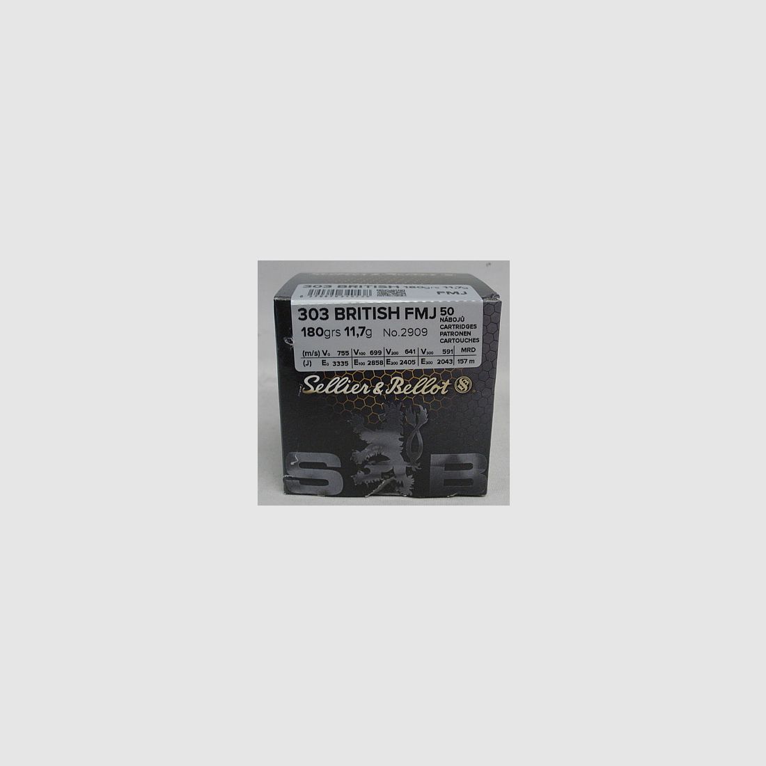 .303Brit. VM - 11,66g/180gr (a50)