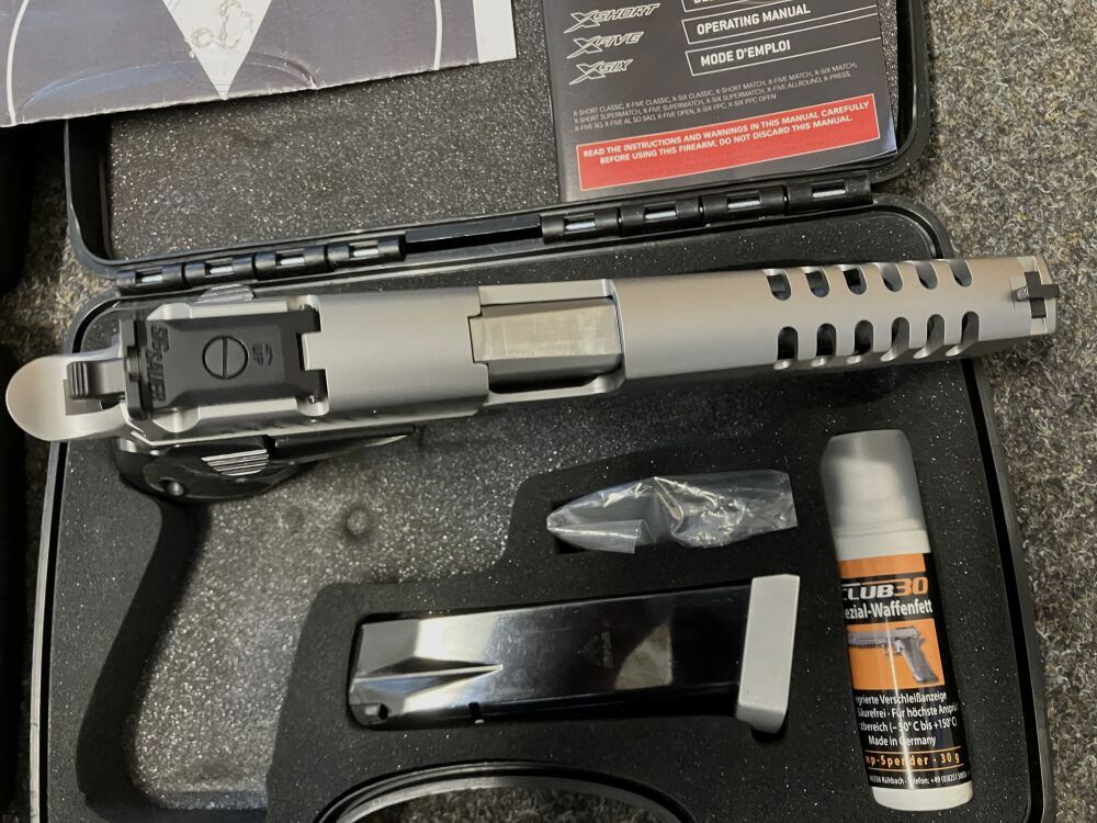 Sig Sauer X-Six P226 Club 30 mit Wechselsystem 9mm Luger