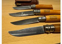Only 3 used Opinel pocket knives left
