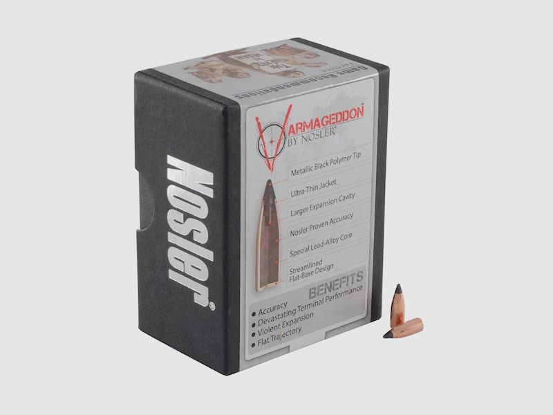 Nosler Geschoss Varmageddon .17/.172 20GR FB Tipped 100 Stück