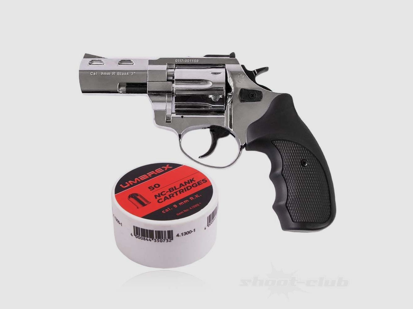 Zoraki Zoraki R2 3 Inch Chrome Set 9mm R.K.