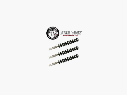 Pack 3 cepillos de nylon Bore Tech rifle brush