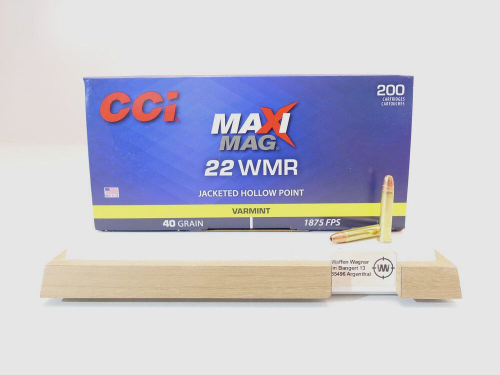 CCI MAXI Mag JHP 2,6g/40grs à200