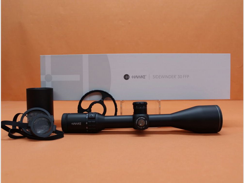 HAWKE HAWKE Sidewinder 30 FFP riflescope 6-24x56 (17460) Half Mil reticle (1st focal plane)