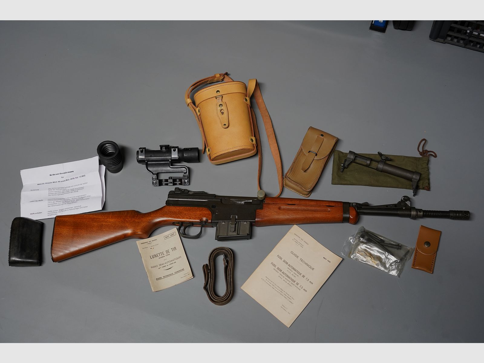 MAS 49/56 fucile semiautomatico, in condizioni eccellenti, con molti accessori