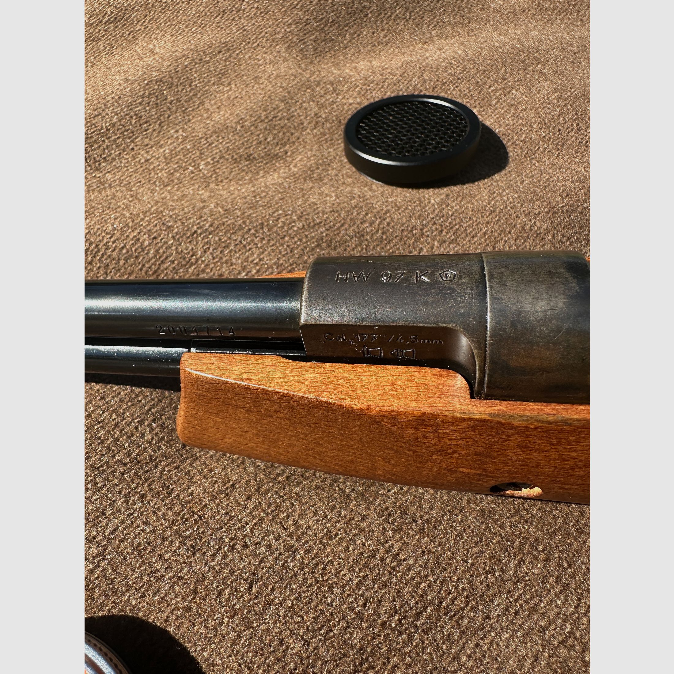 Luftgewehr Hochleistung Weihrauch  HW 97 K mit Zielfernrohr Hawke