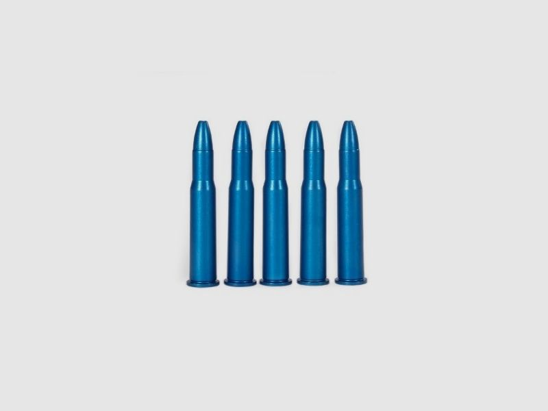 5 Pufferpatronen 30-30Win blau