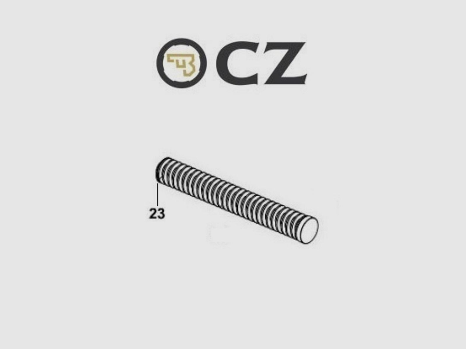 CZ P-10C Recoil Spring Cover