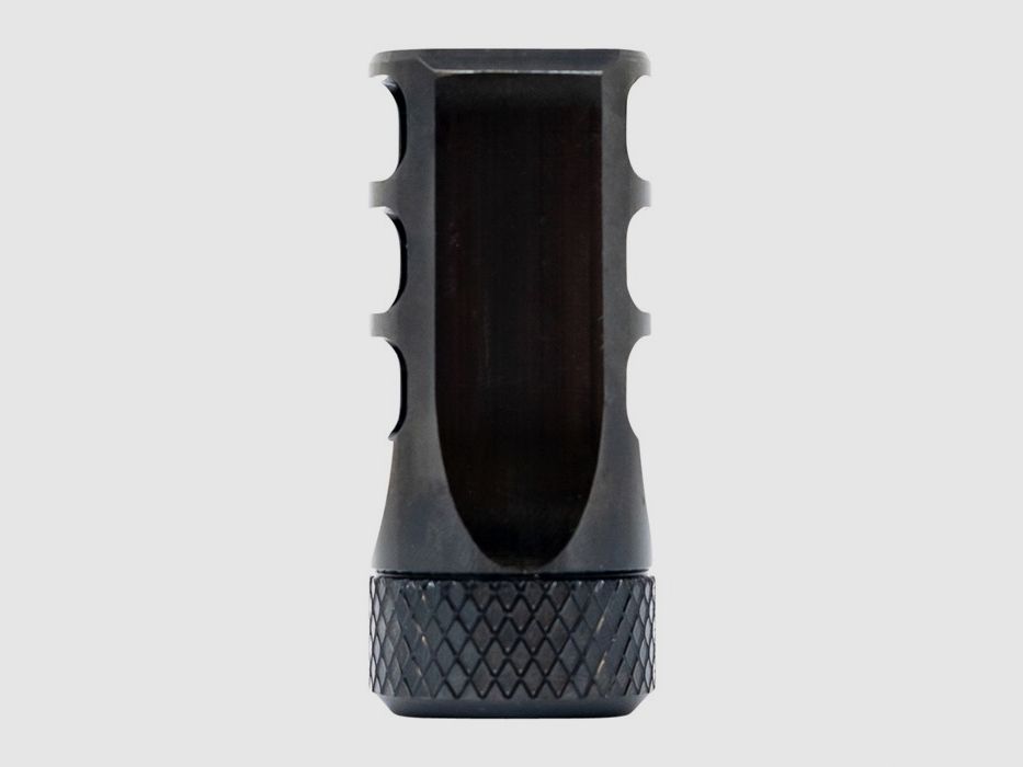FAXON FIREARMS 3 PORT FAXON FIREARMS MUZZLOK 8.6 BLACKOUT 3-PORT FREIN DE BOUCHE M18X1.5 FILETS BLK, image 5 sur 8