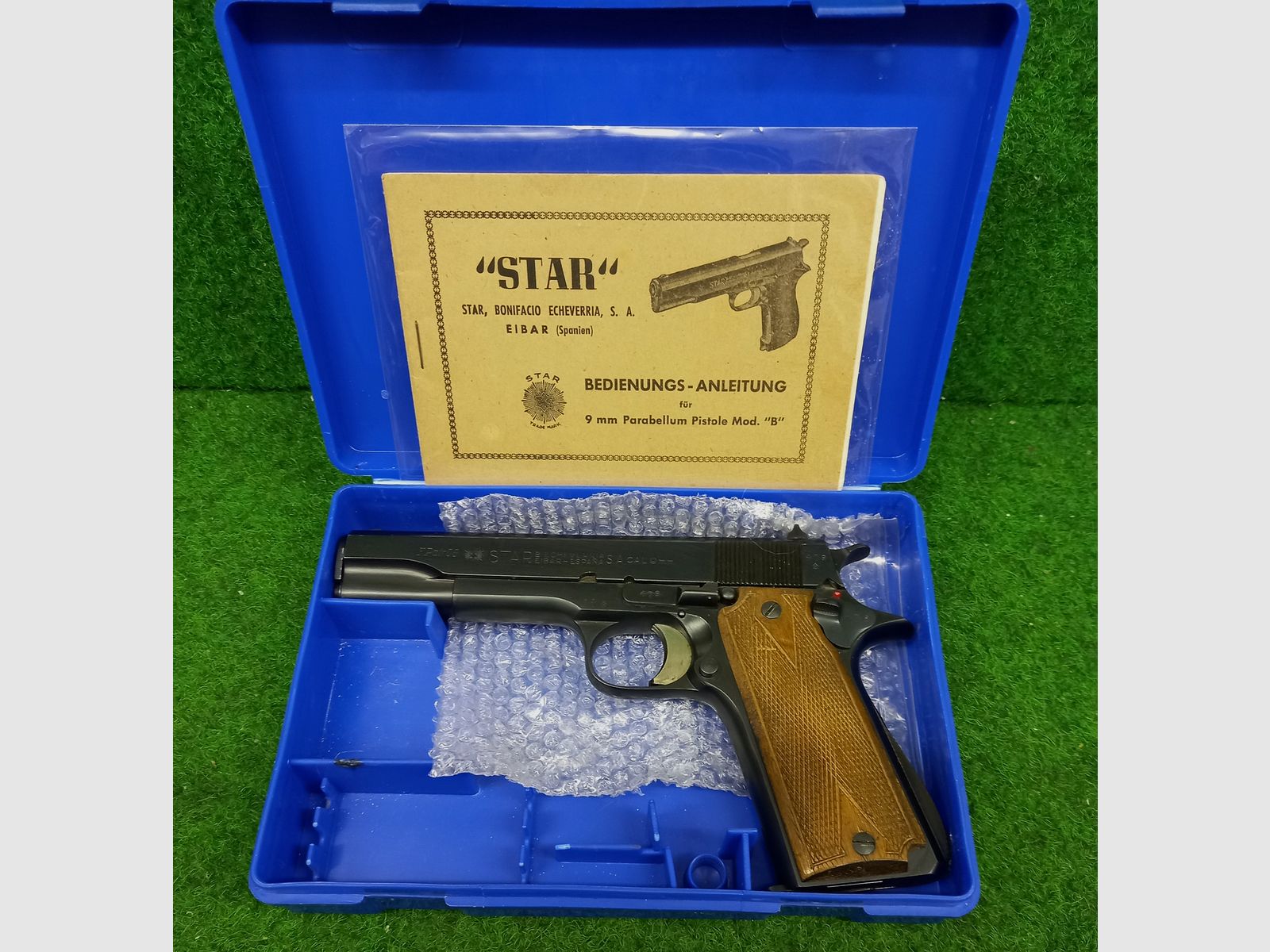 Star B Polizei Niedersachsen 9mm Luge. Patrone 08