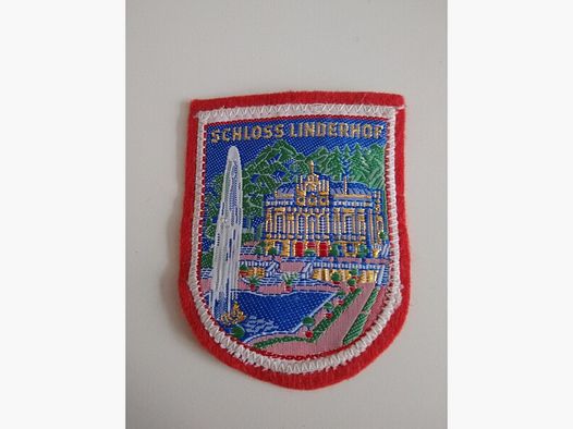 Schloss Linderhof Travel Patch Aufnäher