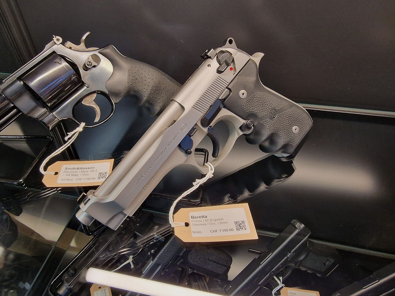 Beretta – Pistole / 92 Brigadier Stainless / Occ. / 9mm