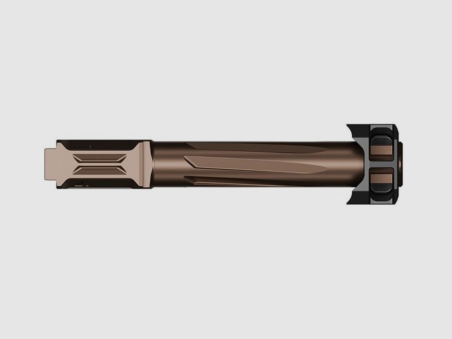 Radian Weapons – Canon pour Pistolet / Canon Ramjet / W/Afterburner Micro Comp / Pour Glock 19 Gen5, 19X, 45 / 9mm / Bronze, image 1 sur 5