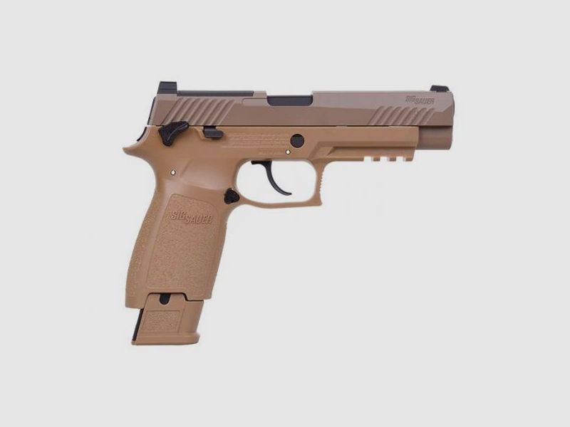 SIG Sauer P320-M17 4,5mm Coyote Tan 20 Schuss Luftpistole, Bild 2 von 7