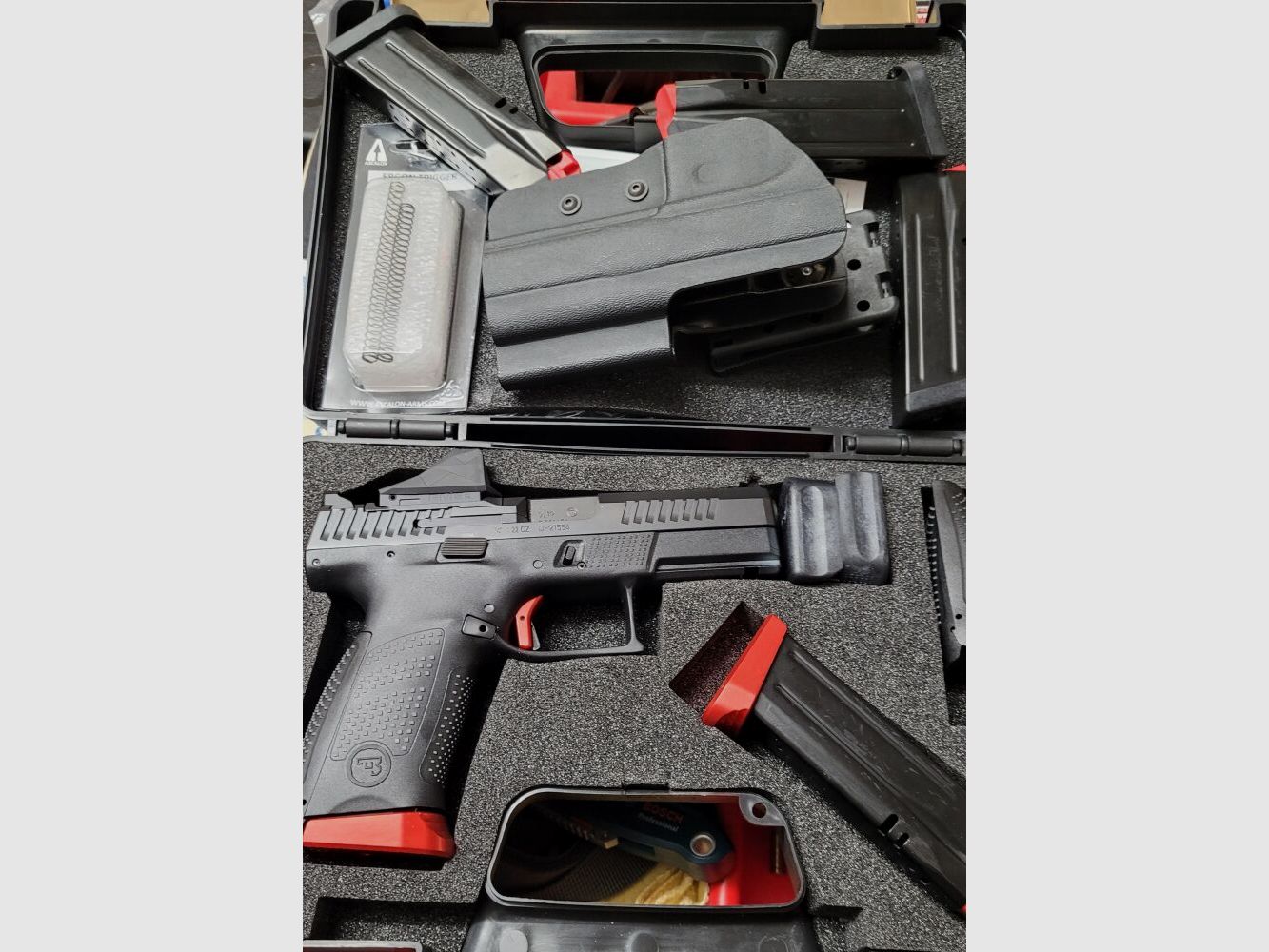CZ P10-C OR, prêt pour IPSC