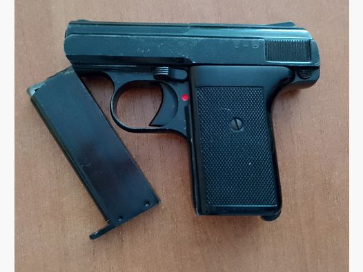 Old Reck blank pistol P6 in caliber 8 mm bang