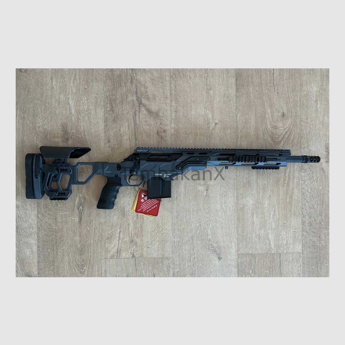 CADEX CDX-R7 CPS (w tym dwójnóg, hamulec wylotowy i kolce) .308Win