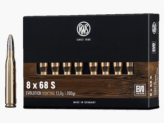 RWS EVO 13,0g - 200gr 8x68S