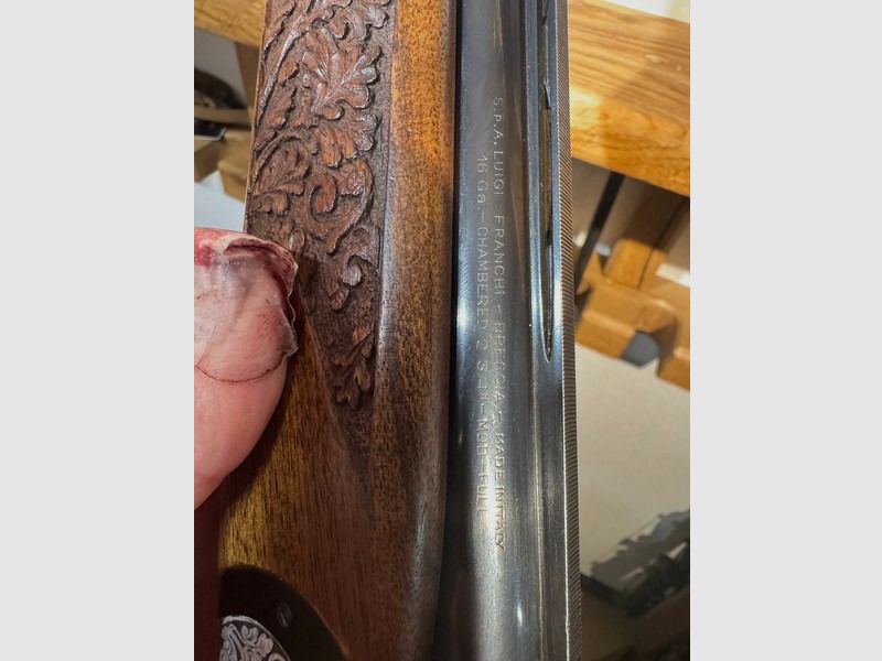 Luigi Franchi Brescia BDF 16/70; Schaftverschneidung