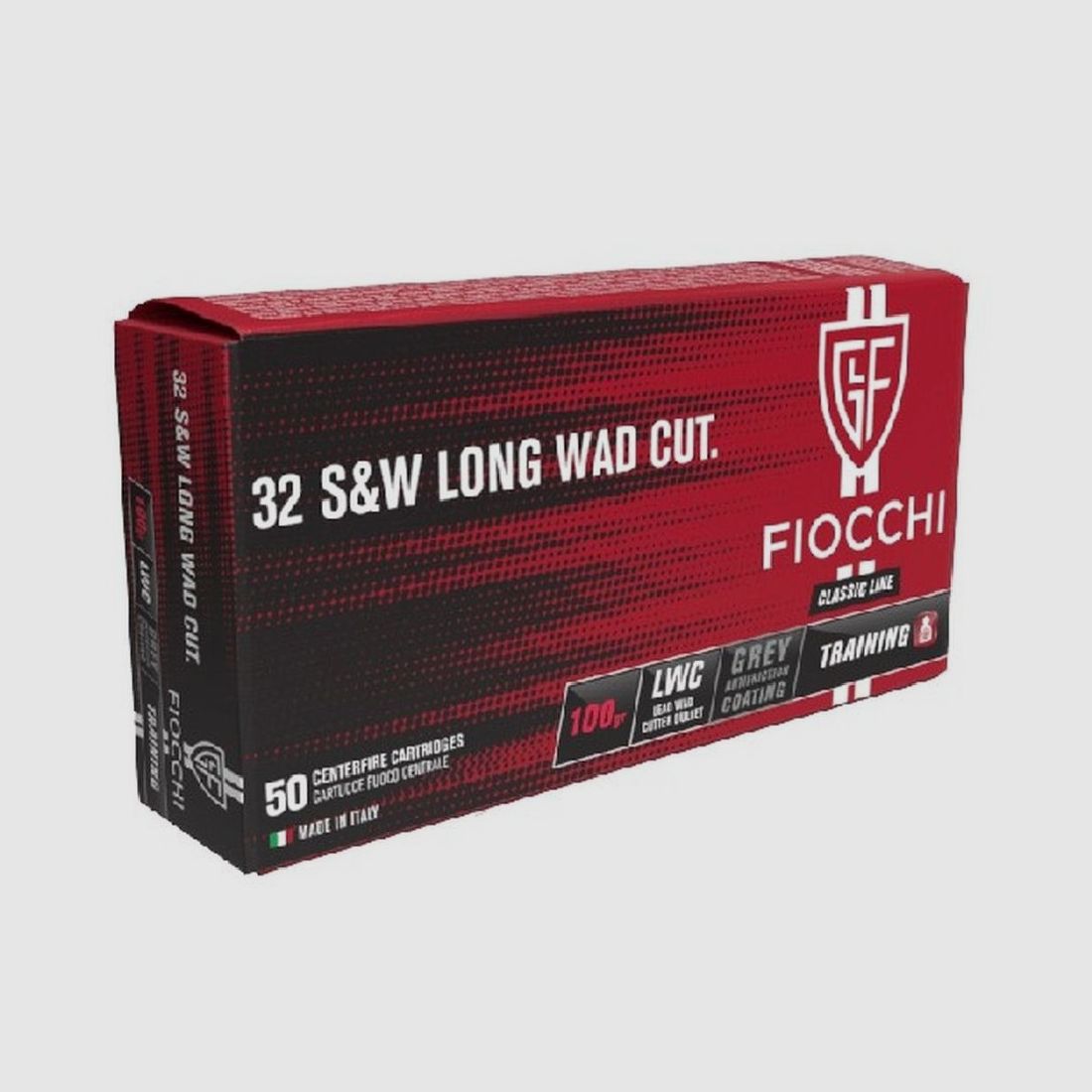 FIOCCHI PATRONEN 32 WAD CUTTER 100 G, Bild 1 von 2