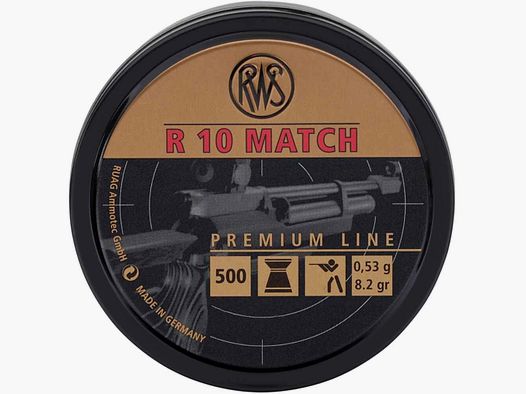 RWS 4,48mm Diabolo R 10 Match 0,53g