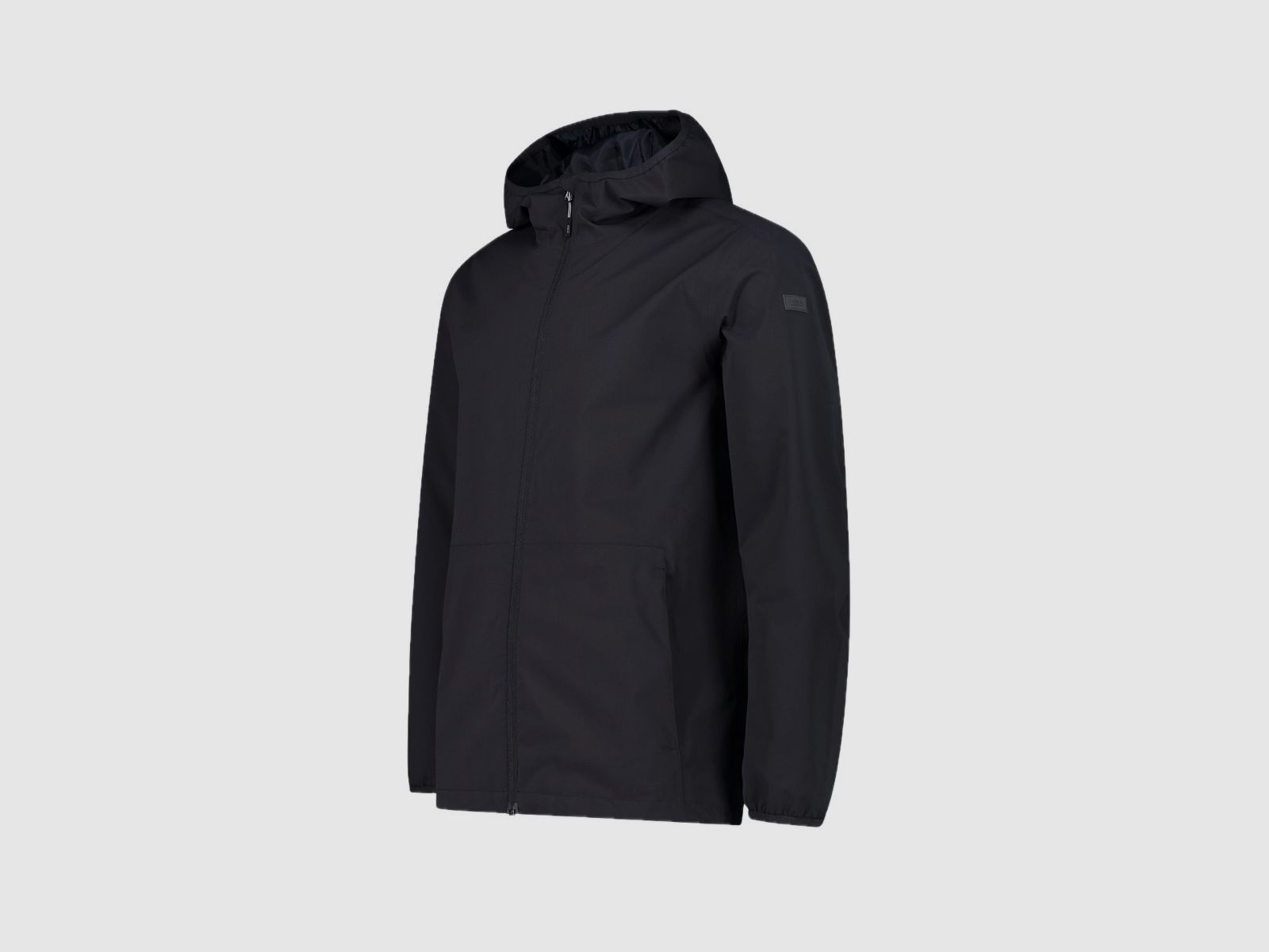 CMP Herren Jacke aus zwei Lagen Stretchgewebe Anthrazit