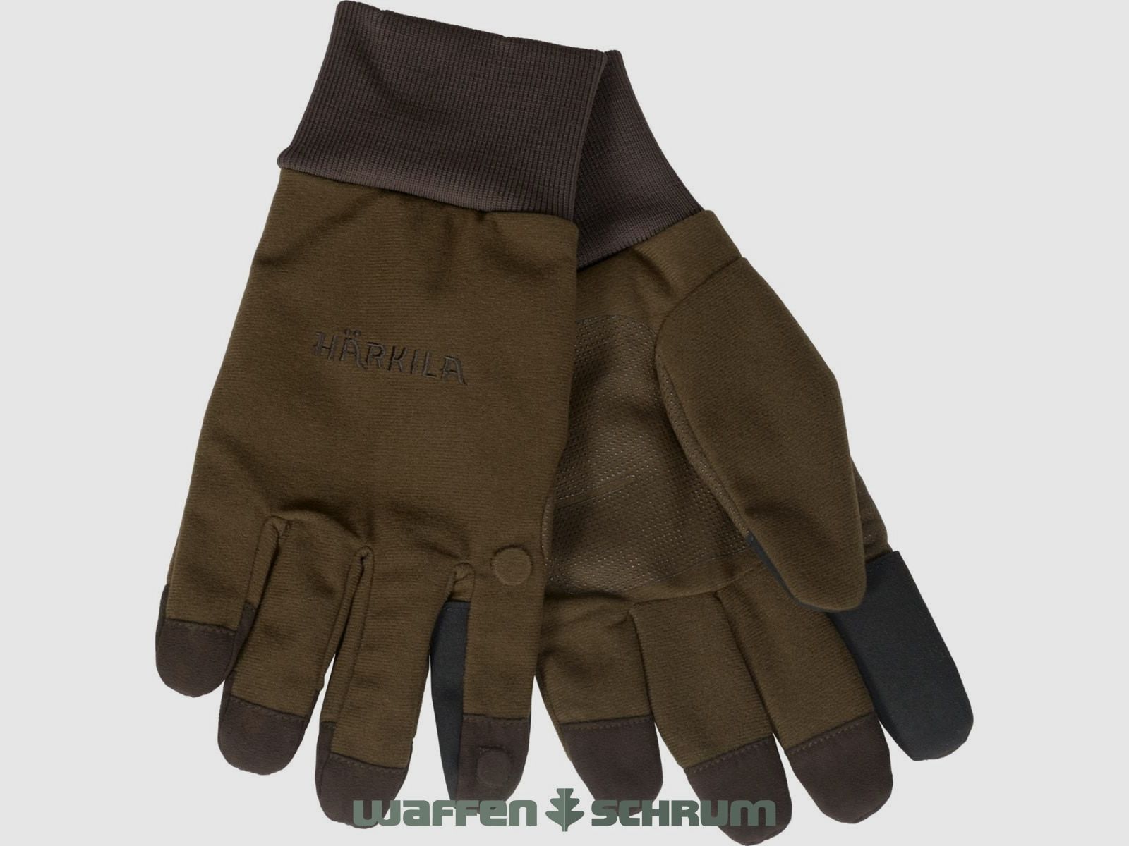 Härkila Handschuhe Retrieve HWS Dark warm olive