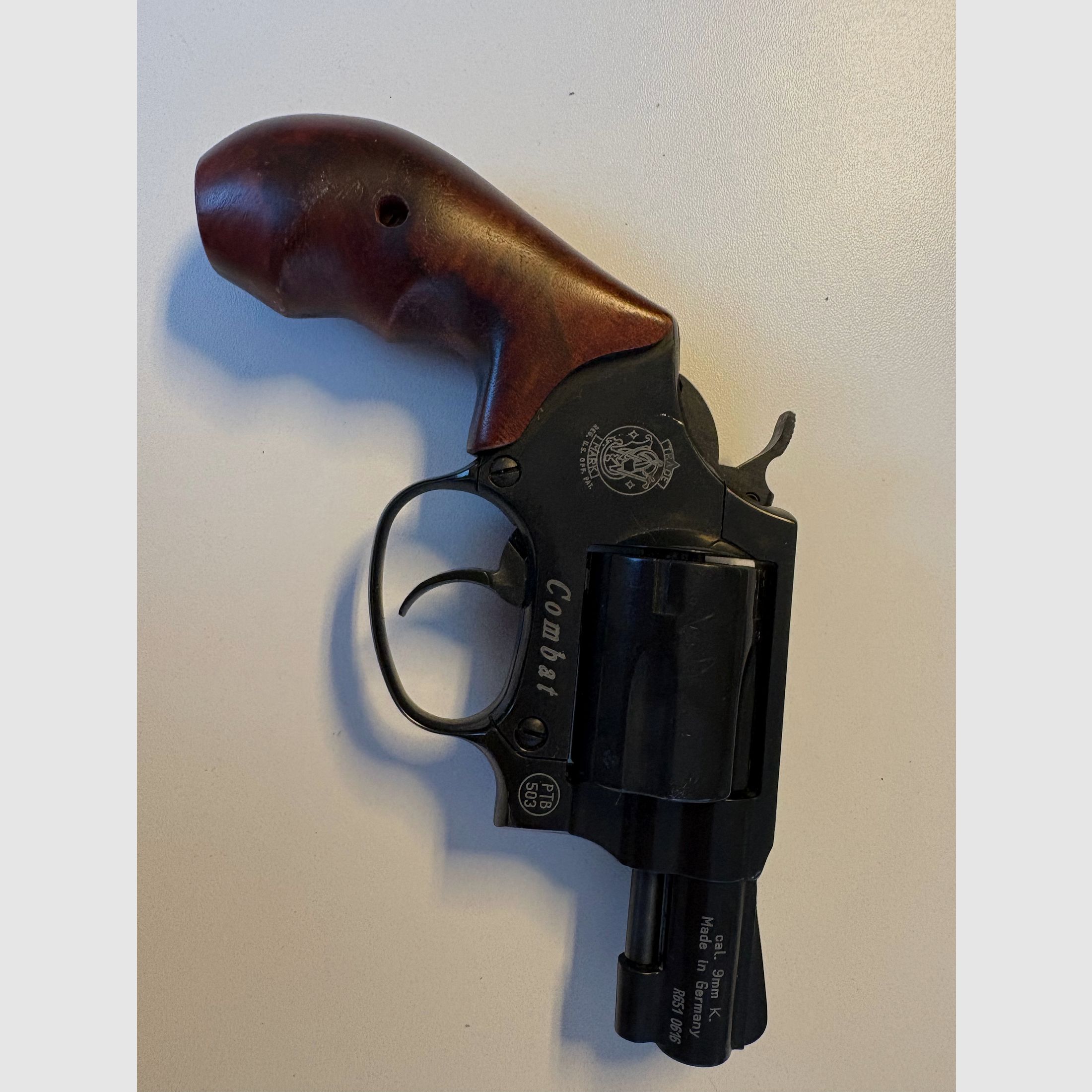 Gasrevolver in Smith & Wesson PTB. PRIJS VB