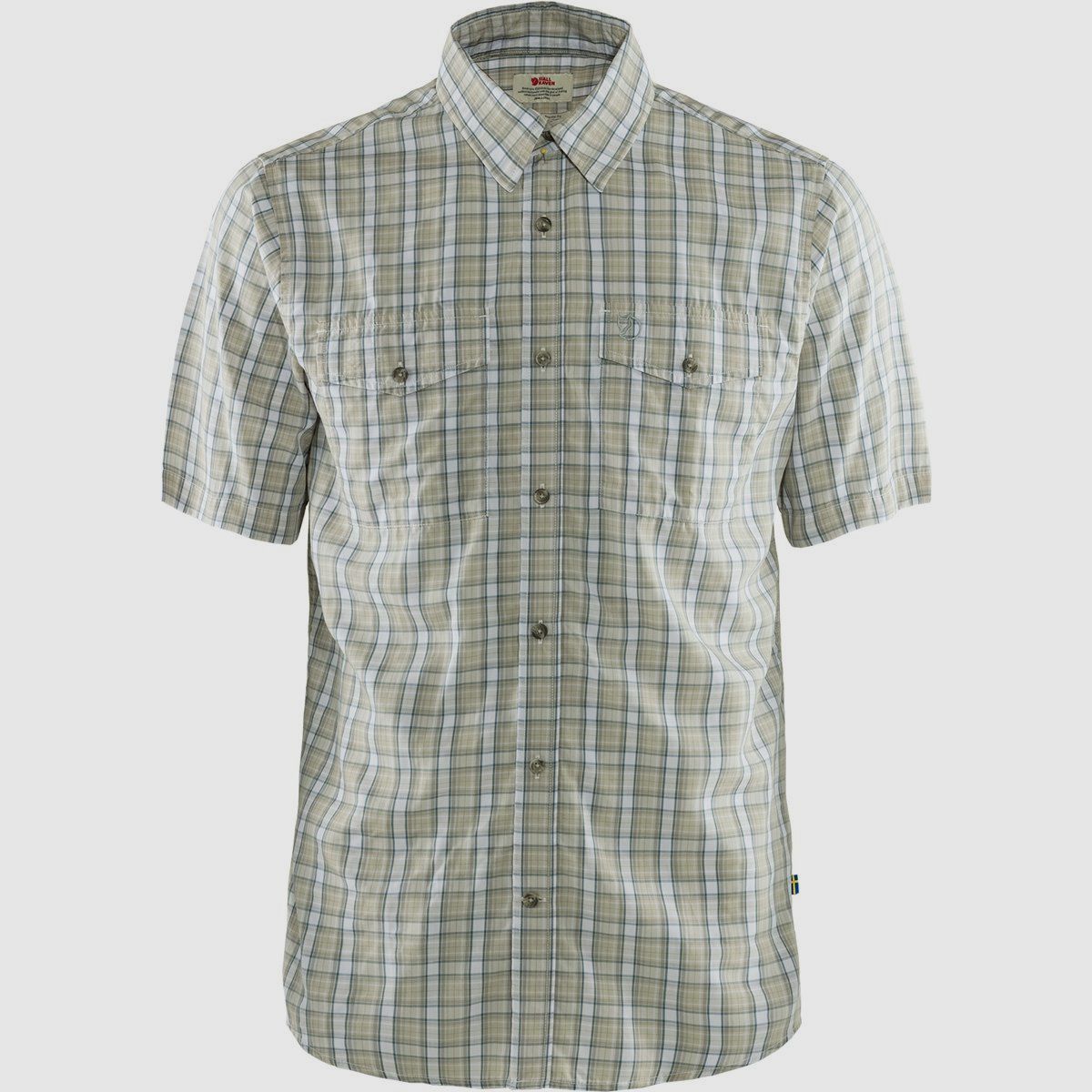 Fjällräven Hemd Abisko Cool Patina Green/Dark Navy