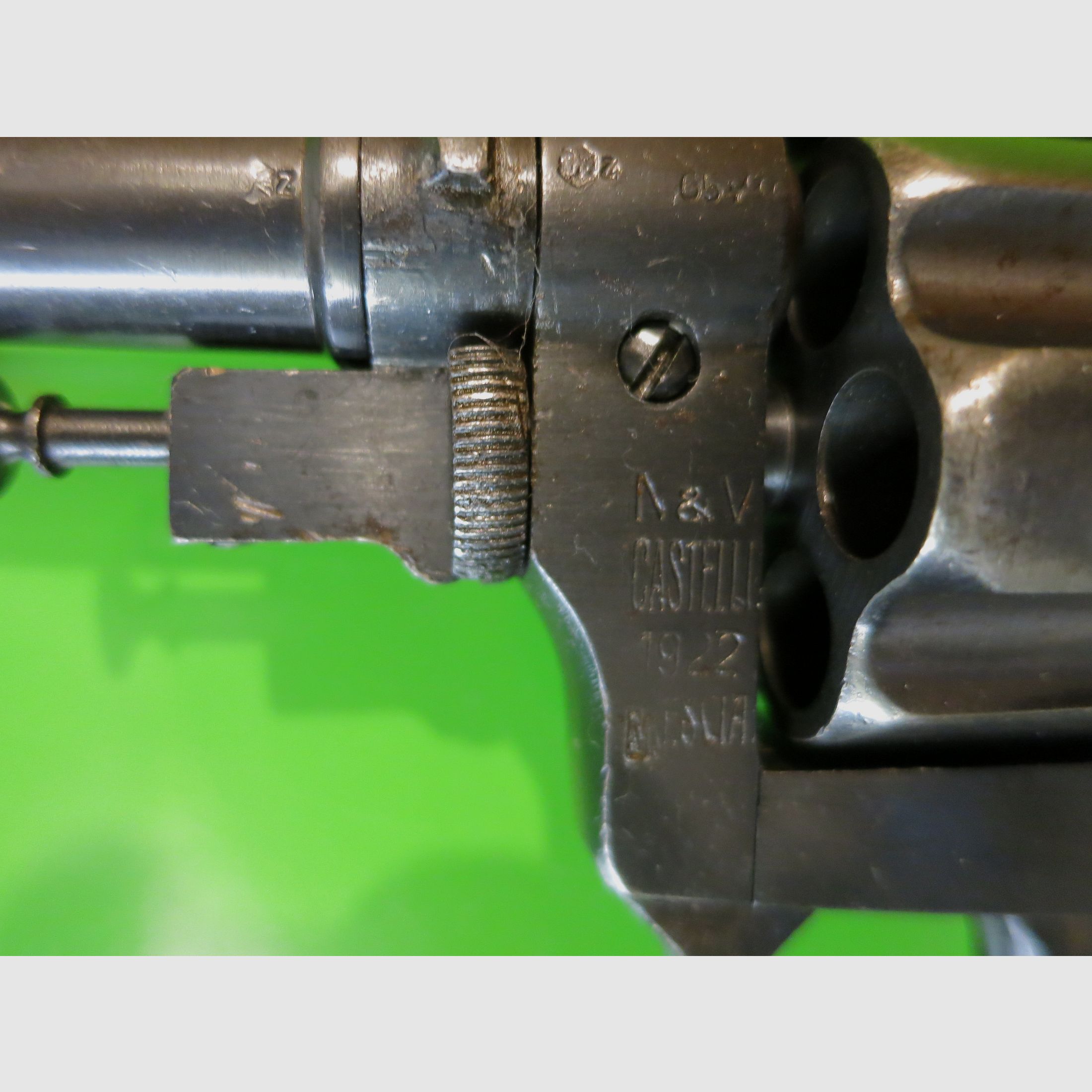Revolver, Glisenti, Bodeo-Armeerevolver Modell Allegrito (erleichtertes Modell), 1922     #88-, Bild 8 von 12